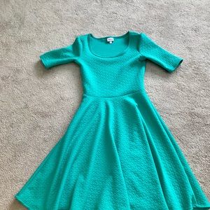 LuLaRoe Nicole quilted texture gorgeous teal color